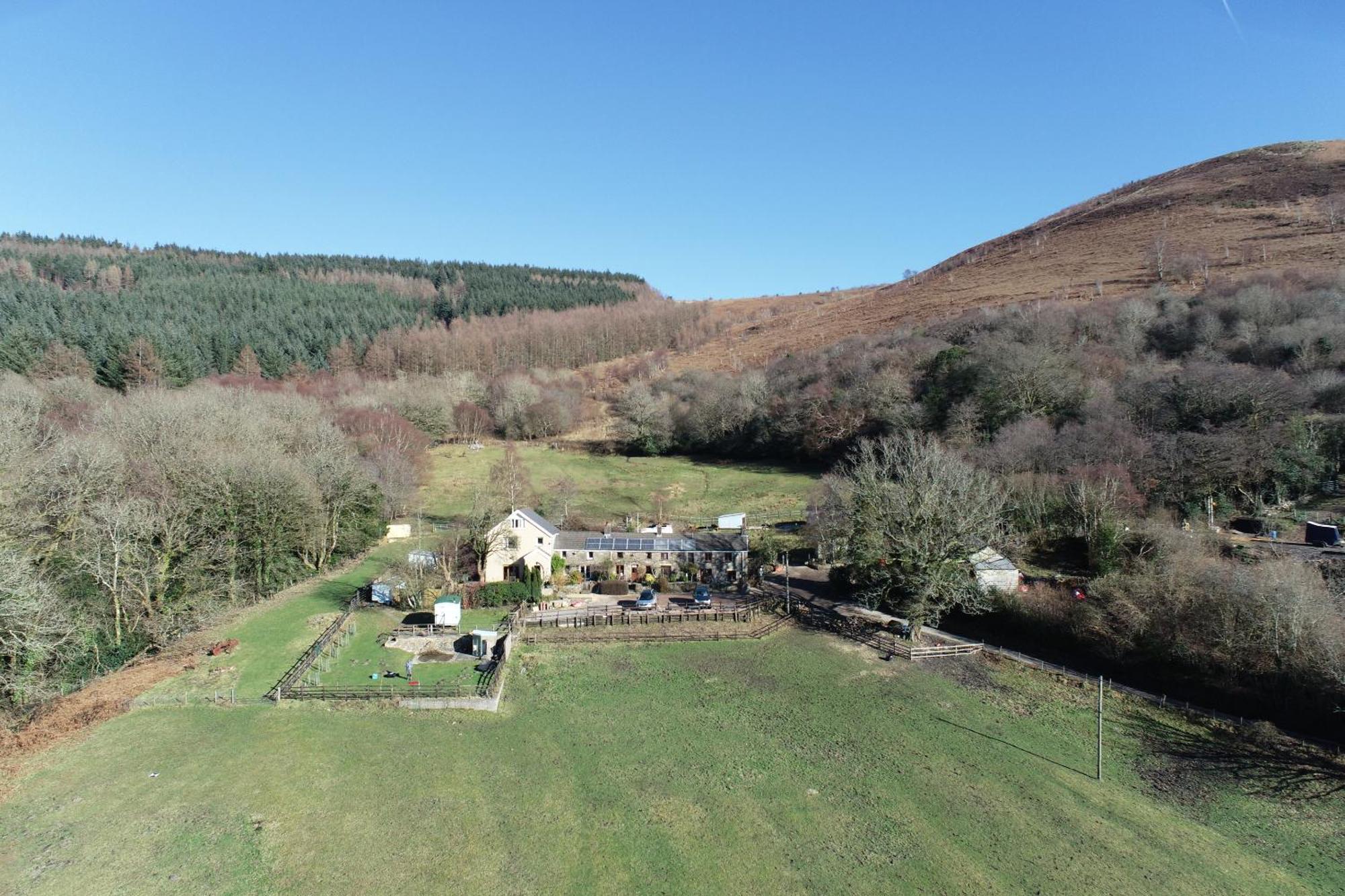 Tunnel Cottages At Blaen-Nant-Y-Groes Farm Aberdare Eksteriør billede